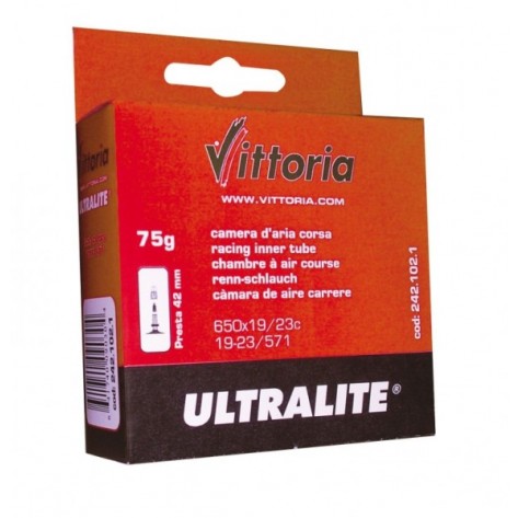 Chambre a air Vittoria Ultralite 650 x 19/23 42 mm, 75 g