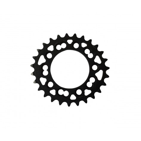 Plateau Rotor '14 Q-Ring 27, VTT 2 x 9/10/11 int entraxe 74 mm x 5, pour pédalier Specialized