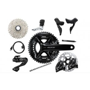 Groupe Complet SHIMANO 105 Di2 DISC R7100 34/50-11/34