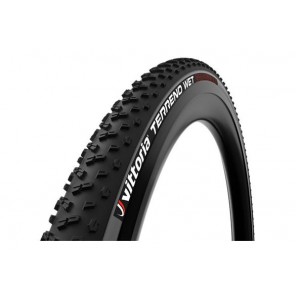 Pneu Vittoria Terreno Wet GRAPHENE G2.0 TUBELESS READY TNT NOIR ANTHRACITE 700x33 