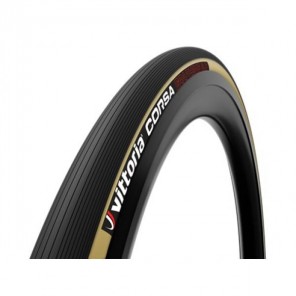 Pneu VITTORIA CORSA Graphene G2.0 700x28c Noir /beige Souple
