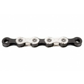 CHAÎNE KMC X10 116 MAILLONS 10V NOIRE/ARGENT
