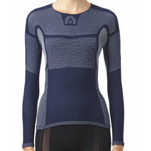 Sous-vêtement femme Megmeister hiver à manches longues NAVY M/L