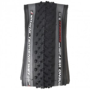 Pneu Vittoria Terreno Wet GRAPHENE G2.0 TUBELESS READY TNT NOIR ANTHRACITE 700x40