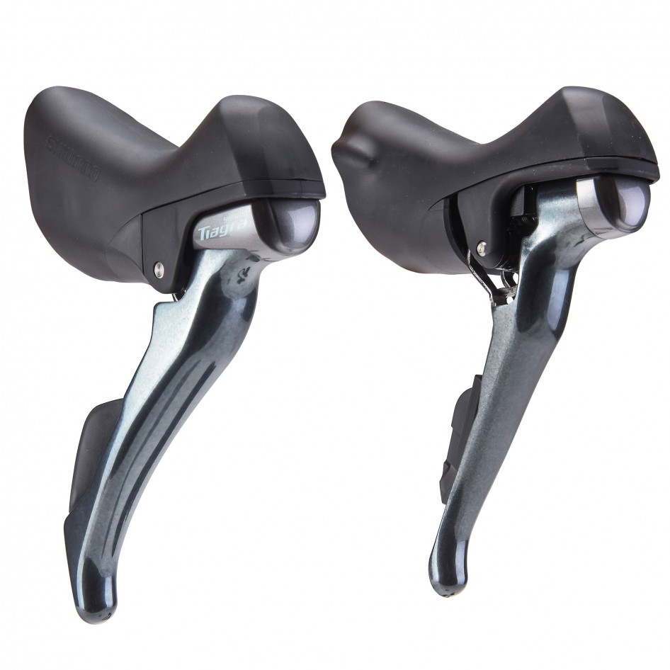 Paire de Leviers Shimano Tiagra STI-4600 10-speed Paire de Leviers Shimano Tiagra STI-4600 10-speed