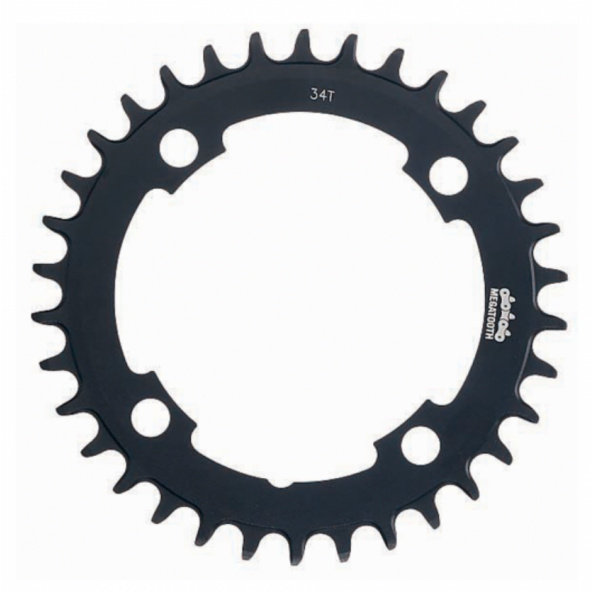 Plateau VTT Oxford 34 Dents – 104 BCD – Noir – Largeur étroite (Narrow Wide)