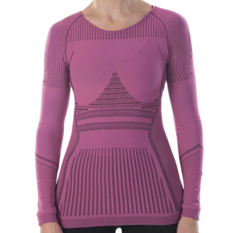 Sous-vêtement femme Megmeister hiver à manches longues Pink XS/S 