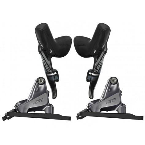 Levier Gauche et Étrier Avant SRAM FORCE CX1 Flat Mount main image 0