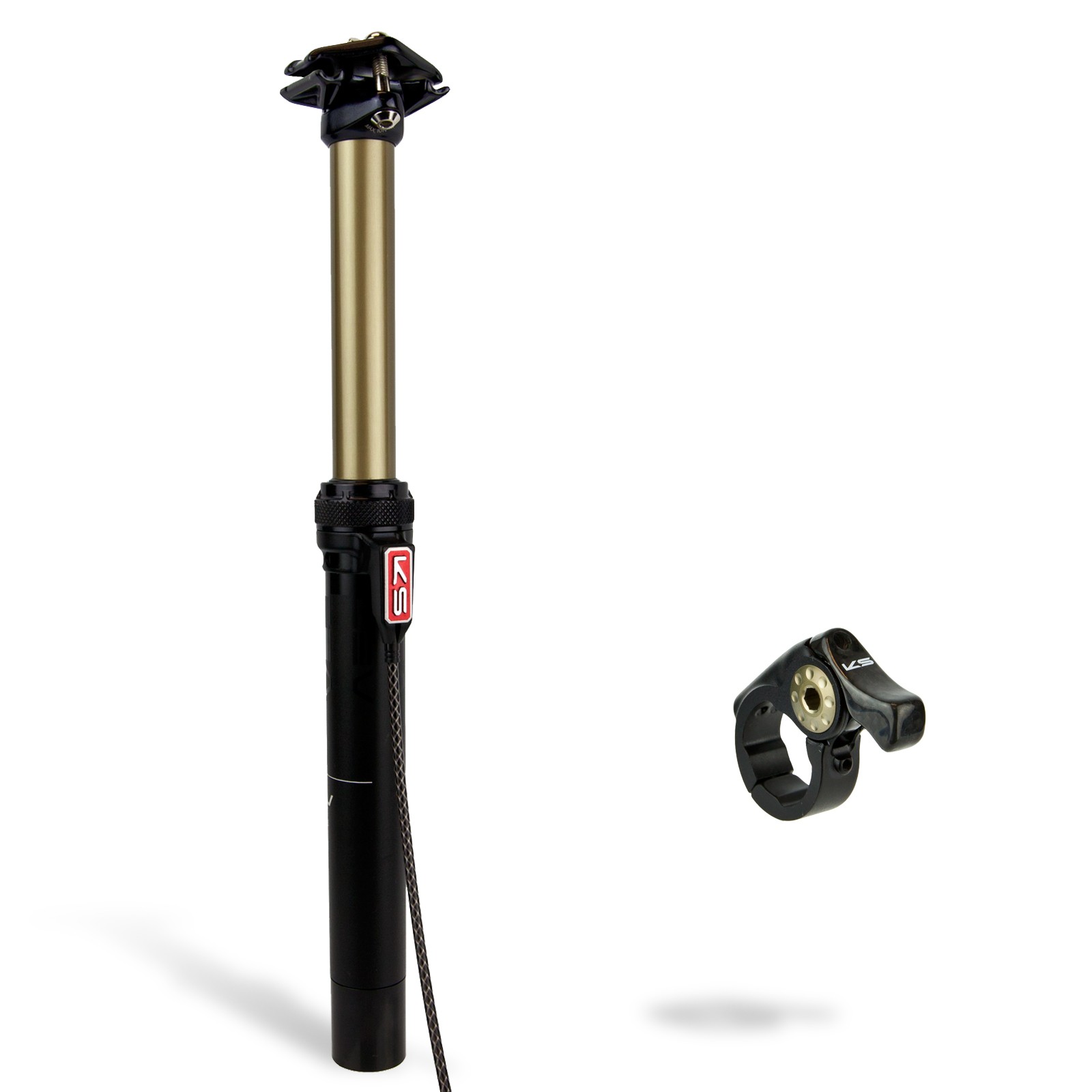 Tige de Selle téléscopique KIND SHOCK LEV 31,6x385 mm Débattement 125 ...