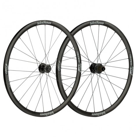 Paire de Roues Vision Team AGX i23 TLR Centerlock - 12x100mm | 12x142mm - Shimano HG-EV