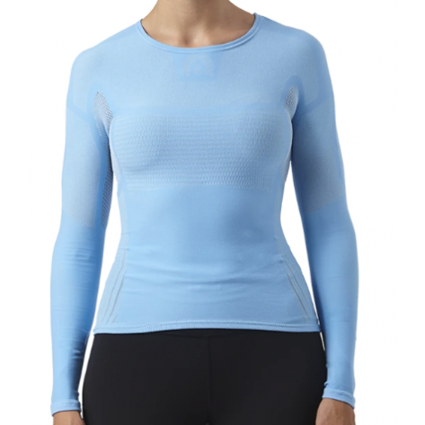 Sous-vêtement femme Megmeister hiver à manches longues BLUE M/L