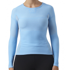 Sous-vêtement femme Megmeister hiver à manches longues BLUE M/L