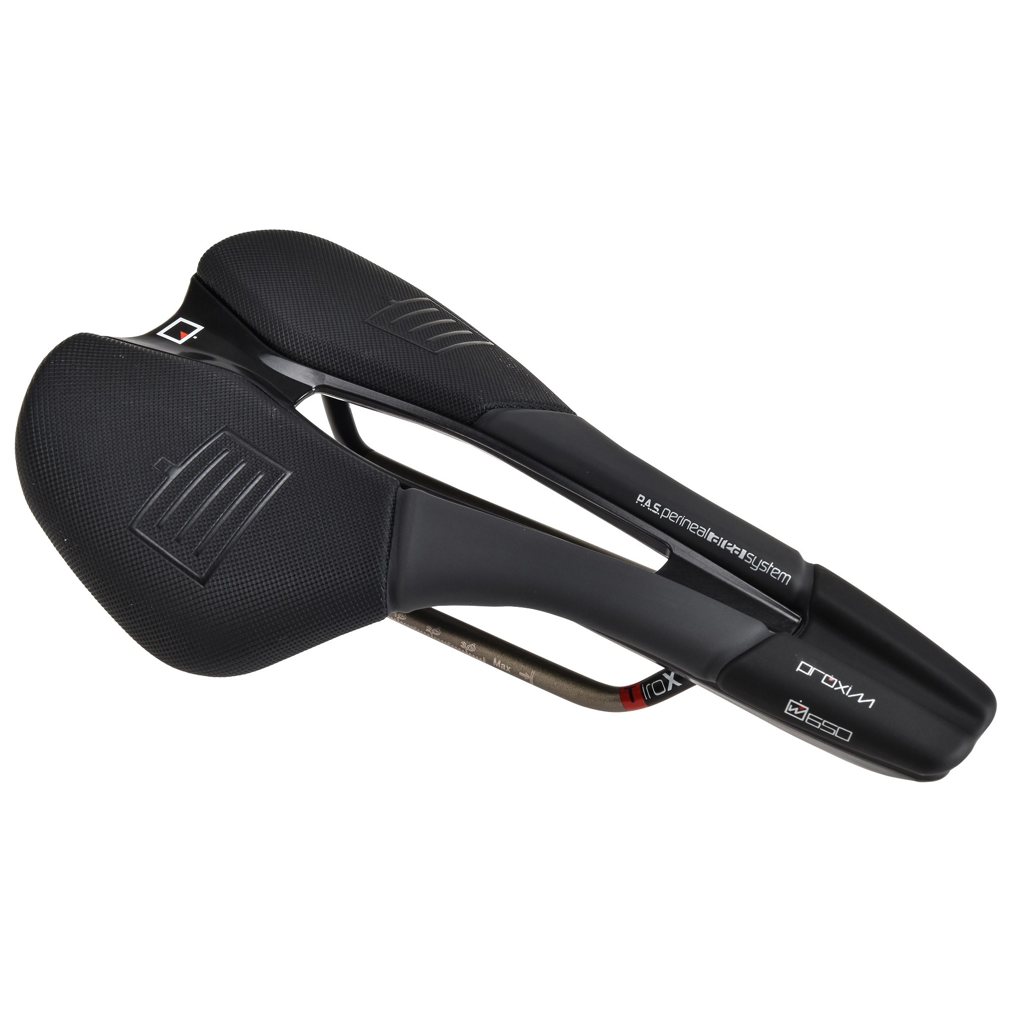 SELLE PROLOGO PROXIM W650 TIROX 145 ANTH/BLACK Selles